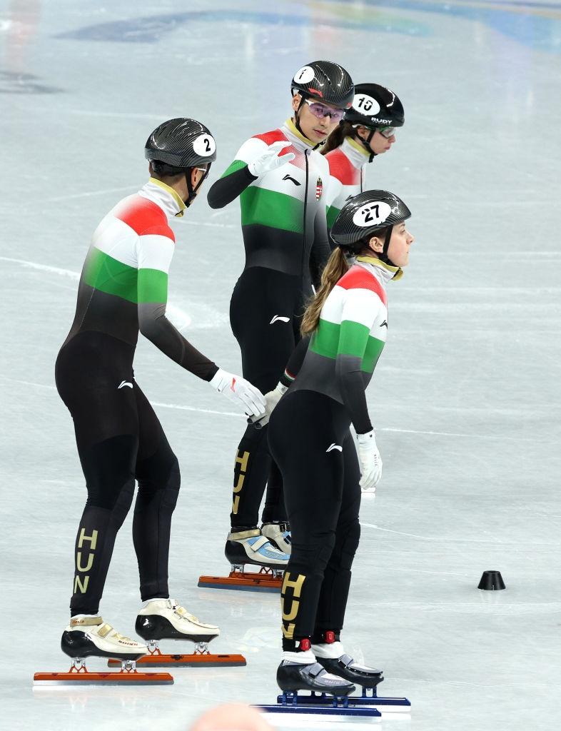 Team Hungary Mixed Team Relay Beijing 2022 GettyImages 1368768367