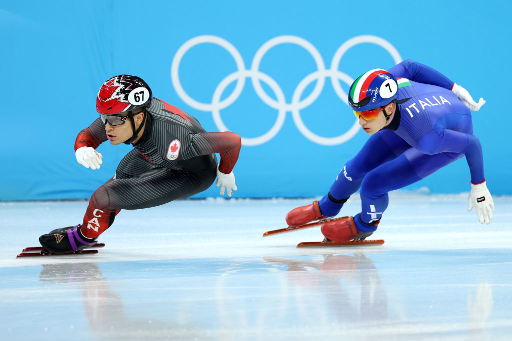 Jordan Pierre Gilles and Steven Dubois (CAN) Olympic Winter Games 2022 Beijing (CHN) @GettyImages 1368772341