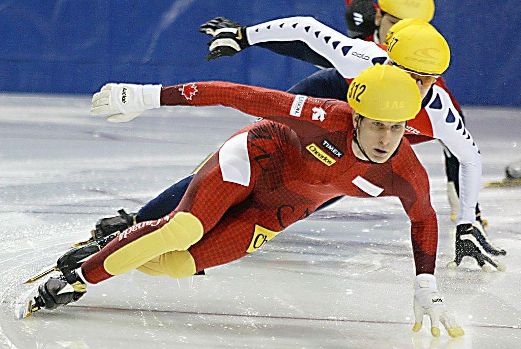 Jeff Scholten (CAN) Skates 2003 ISU World CUP Short Track Speed Skating GettyImages 1134401063