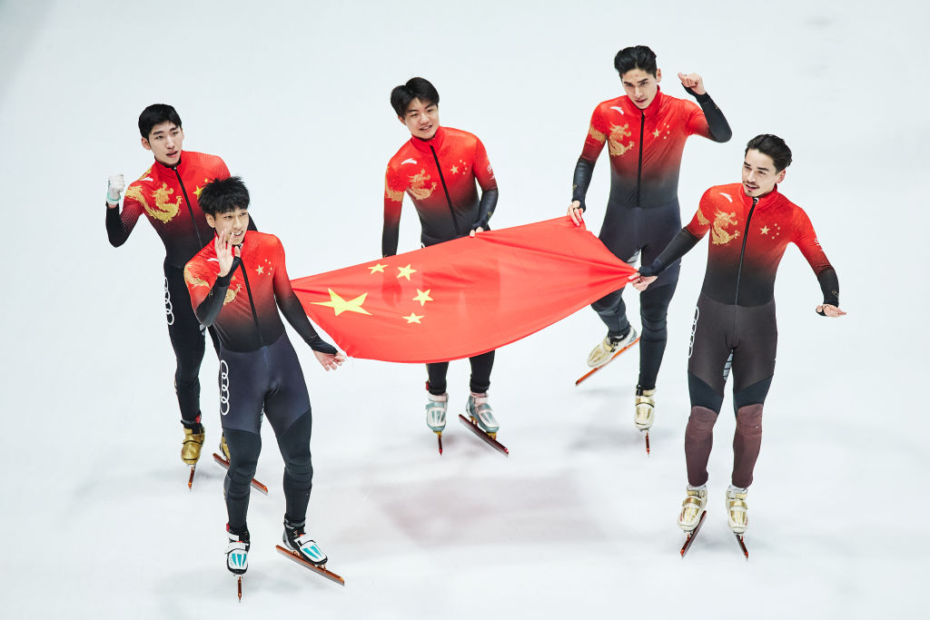 China win the Men's Relay