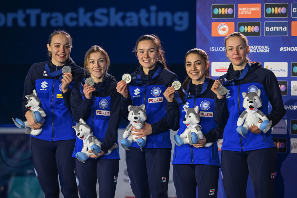 The Italian women's relay team