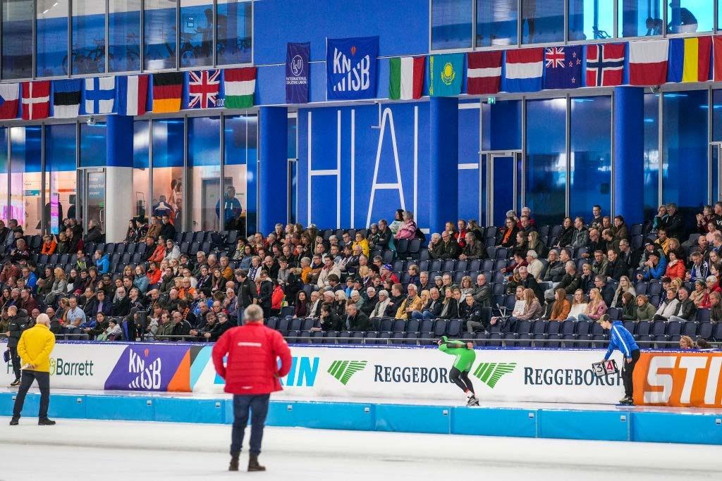 The Dutch Jumbo skating team  Thialf (NED) 2022 GettyImages 1233583364