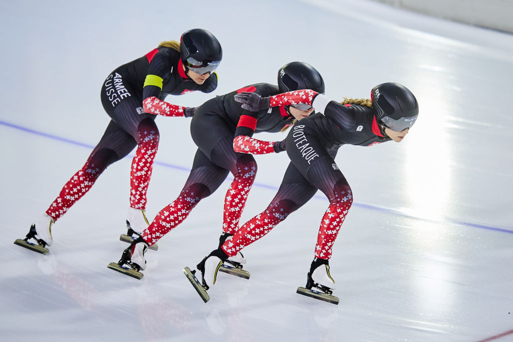 Switzerland Womens Team Pursuit European Champs 2024