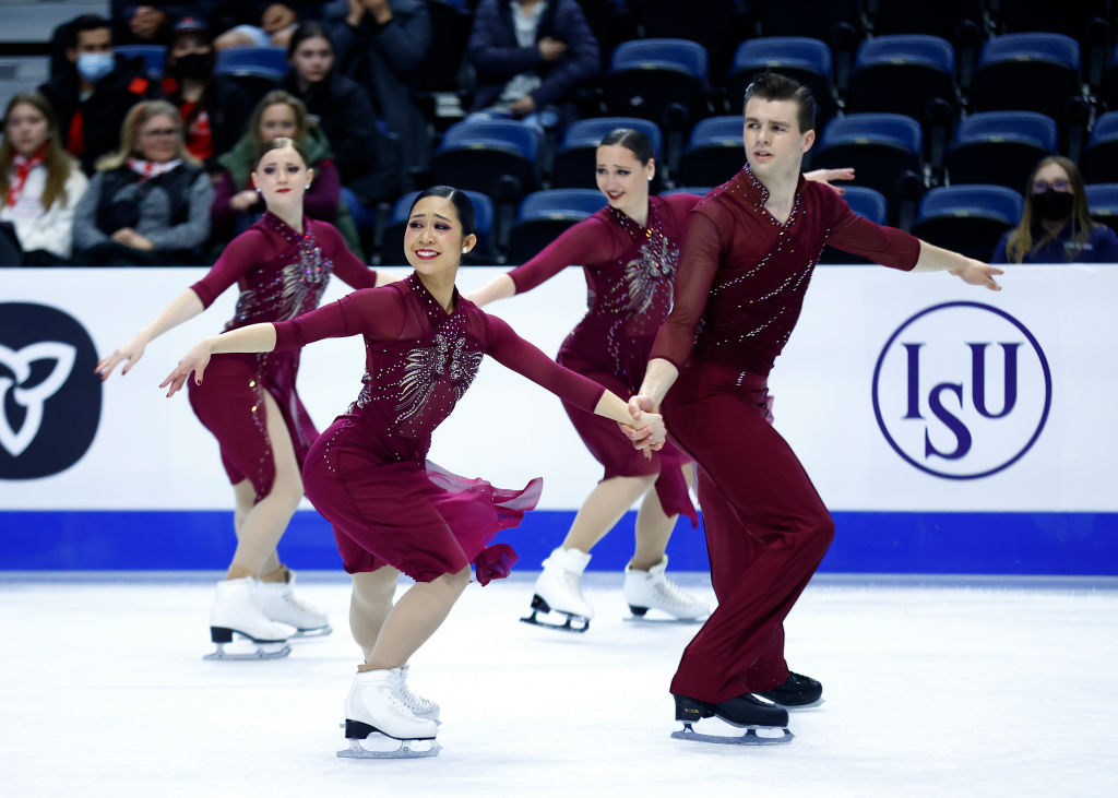 Team Haydenettes (USA) ISU World Synchronized Skating Championships 2022 Hamilton (CAN)@ISU 1390592532