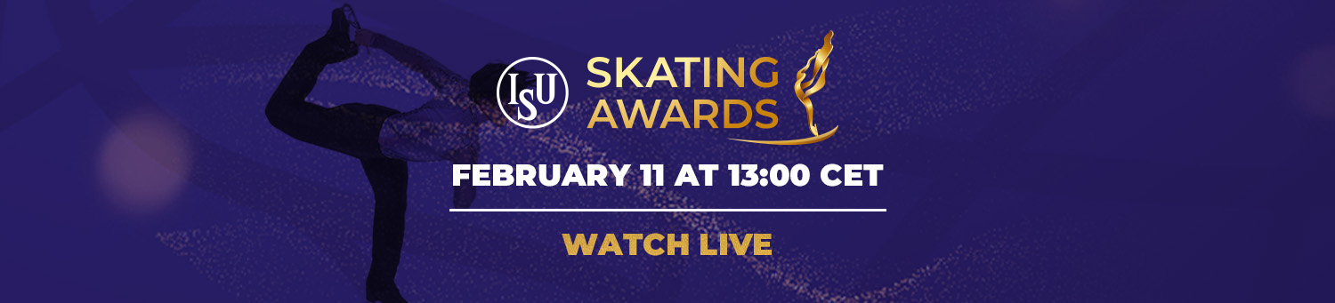 ISU Skating Awards 2024 February 11 at 13:00 CET Watch Live
