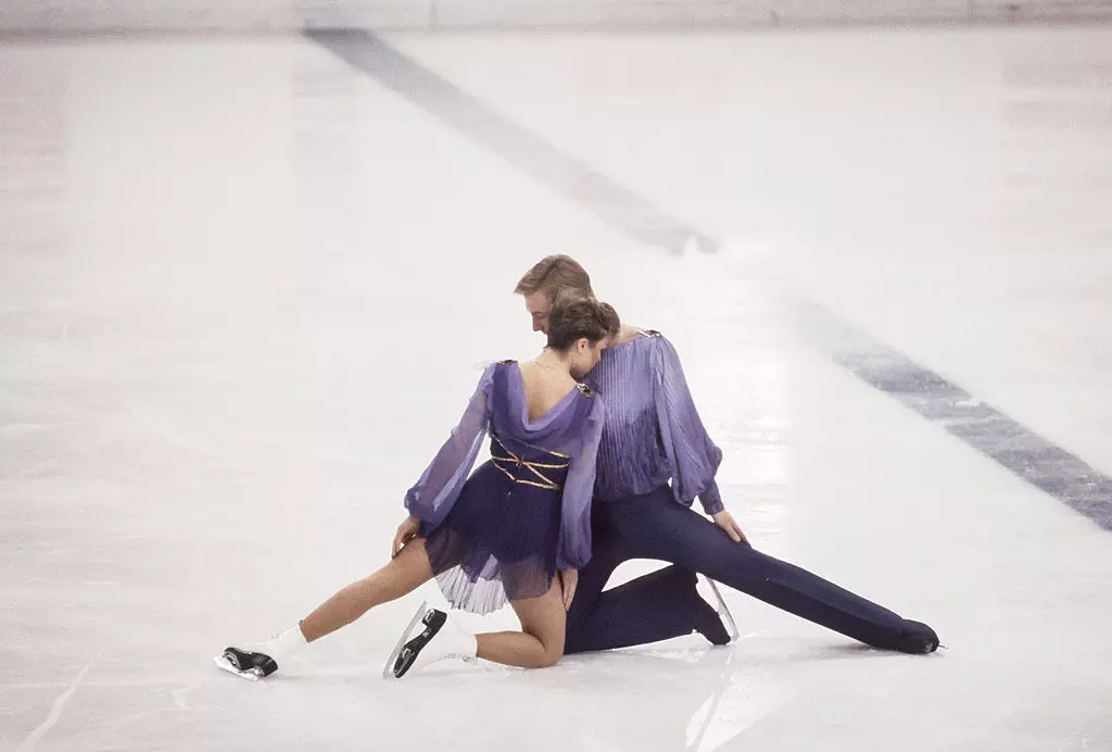 Jayne Torvill Christopher Dean GBR WOG 1984 Getty Images 450777627