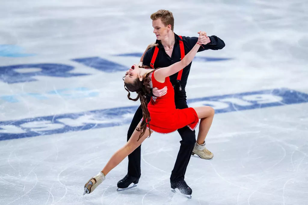 14. Tamara Zhukova and Daniil Karpov of RUS JGPFS RUS 2019 International Skating Union ISU 1167507648
