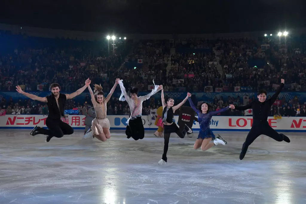 Winners of ISU Grand Prix of Figure Skating NHK Trophy 2019 International SKating Union ISU 1189706739
