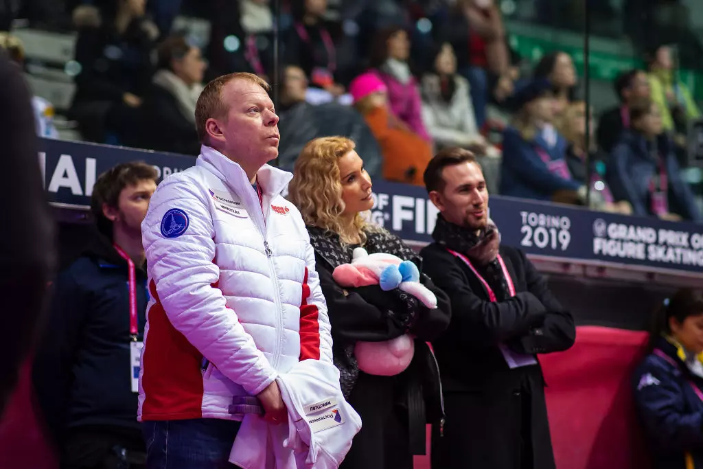 8.Sergei Dudakov Eteri Tutberidze Daniil Gleikhengauz GPFSF 2019 International Skating Union ISU 1192319013