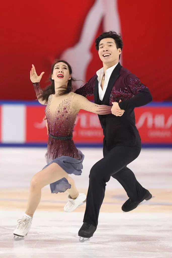 Chen Hong and Sun Zhuoming GettyImages 1229500596