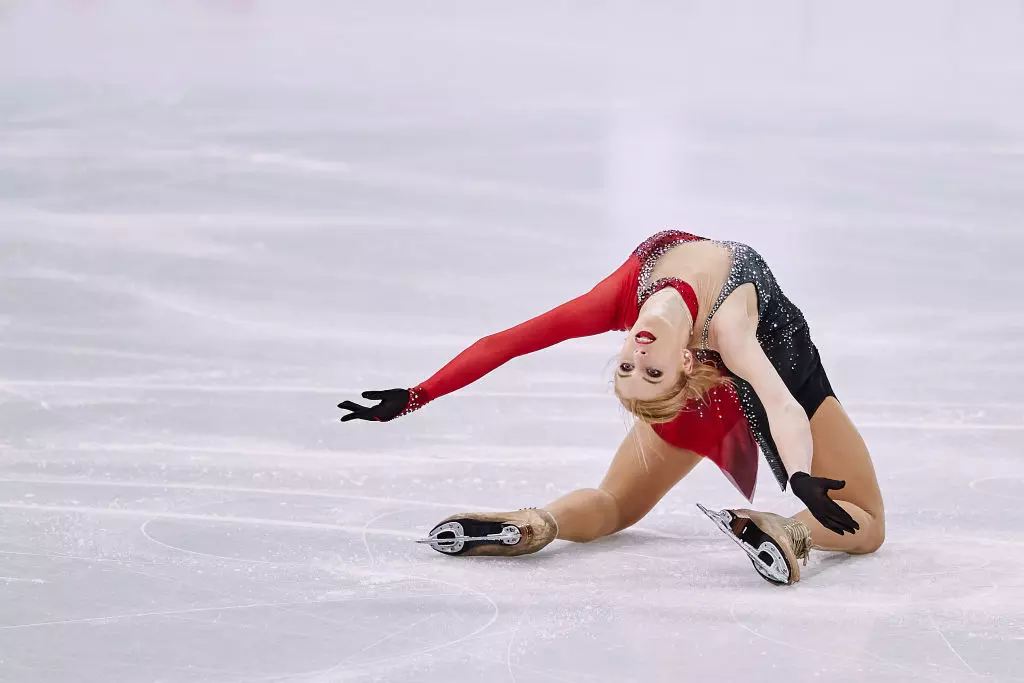 Eliska Brezinova ISU World Figure Skating Championships Stockholm 2021 ©International Skating Union 1308859590