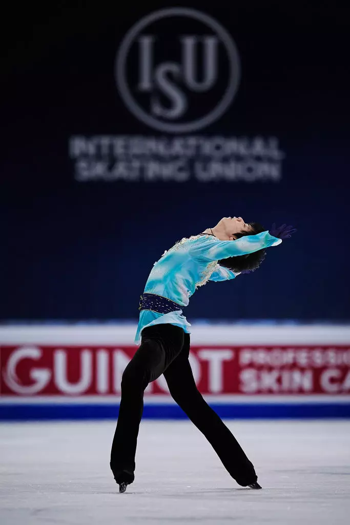 Yuzuru Hanyu ISU World Figure Skating Championships Stockholm 2021©International Skating Union 1309428317