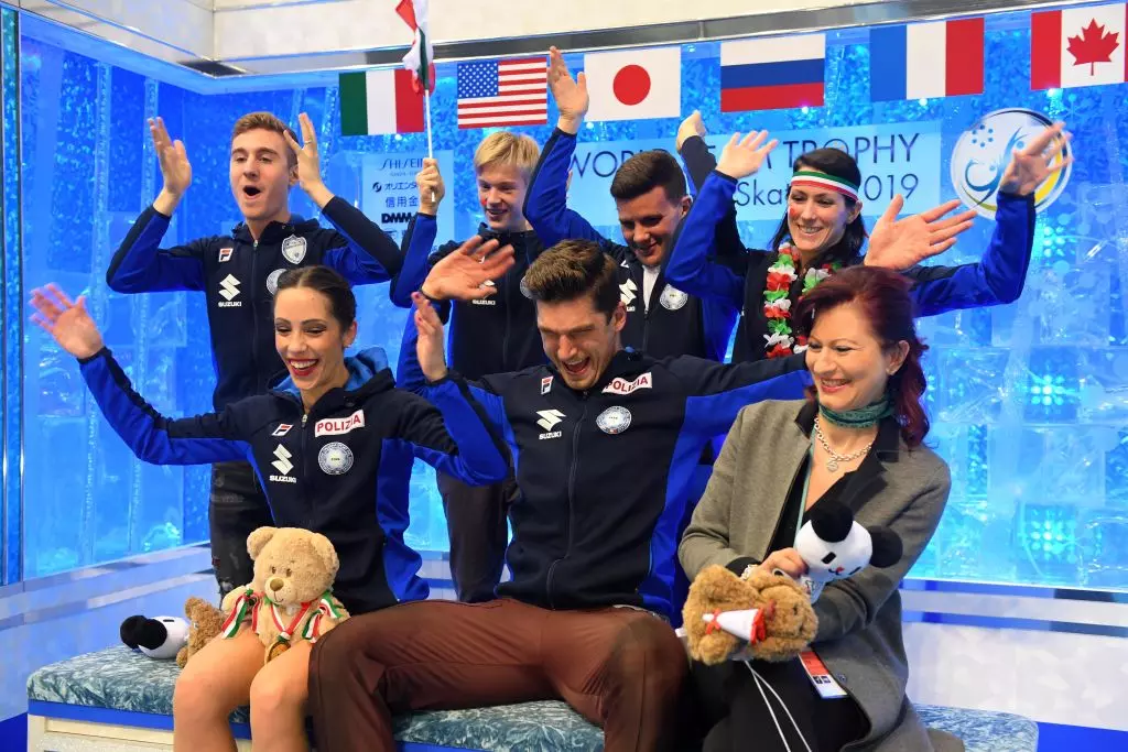 Team Italy WTT 2019 International Skating Union ISU 1142368435