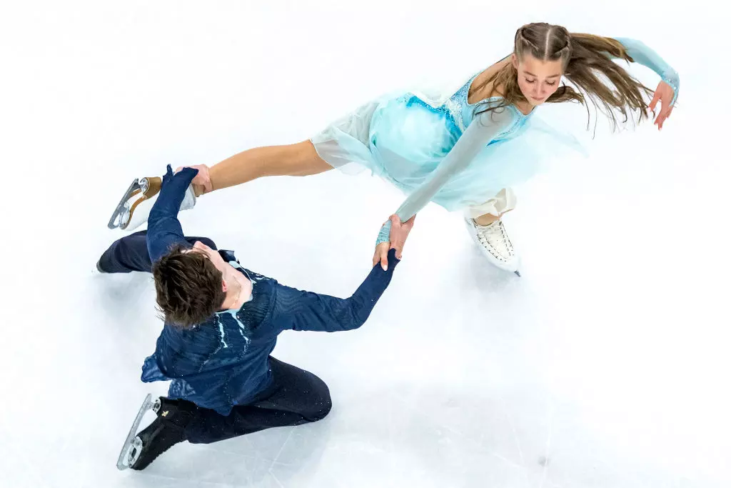 Vasilisa Kaganovskaia and Valeriy Angelopol RUSJGP SLO 2021International Skating Union ISU  1235498043