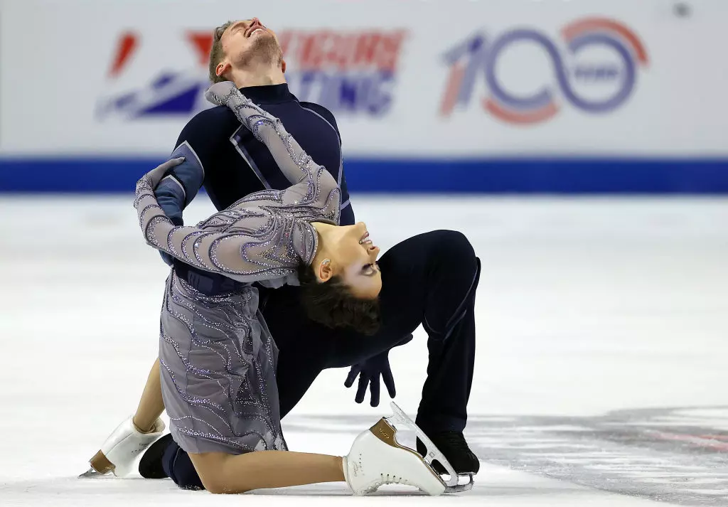 Madison Chock and Evan Bates (USA)  2021 ISU Grand Prix of Figure Skating Las Vegas, USA @ISU  1348683067