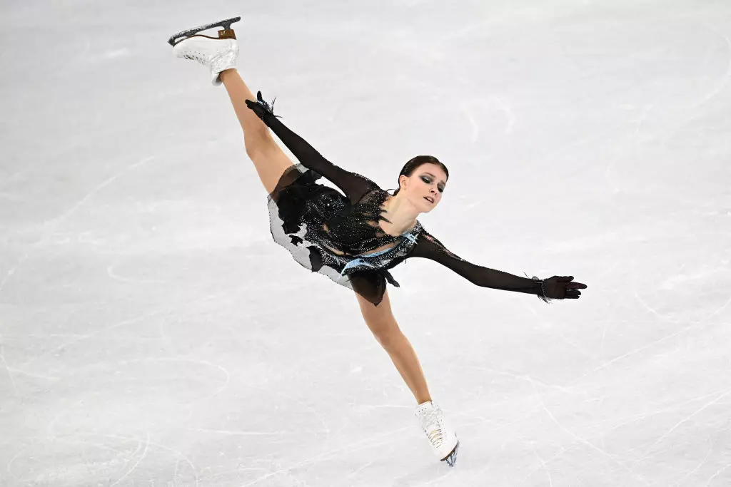 Anna Shcherbakova Figure Skating Beijing OWG 2022©Getty Images 1238501485