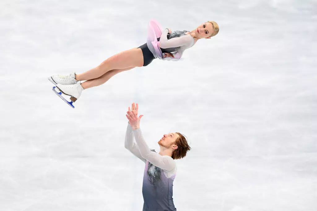 Evgenia Tarasova, Vladimir Morozov Figure Skating Beijing 2022 OWG ©Getty Images 1371547869