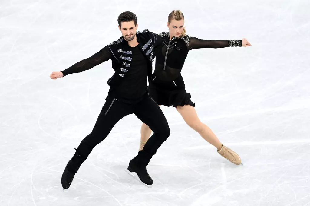 Madison Hubbell Zachary Donohue USA Team Event IDRD Beijing 2022 GettyImages 1368516468