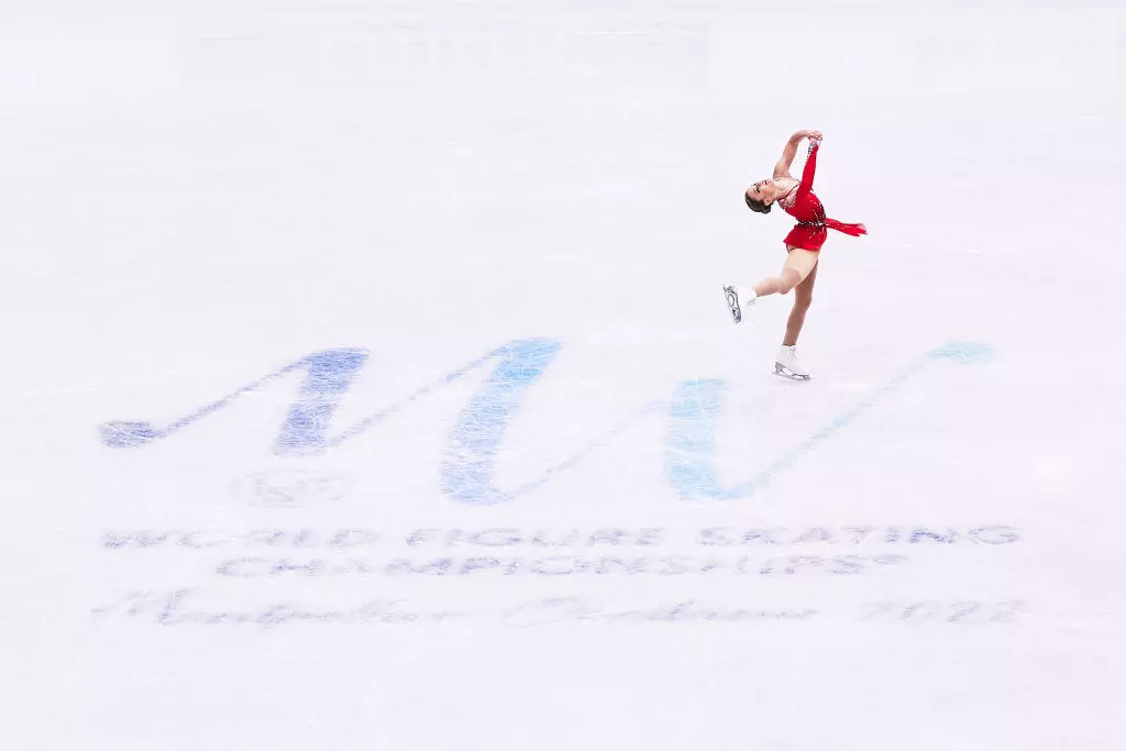 Loena Hendrickx ISU World Figure Skating Championships Montpellier 2022 @ ISU 1387306350