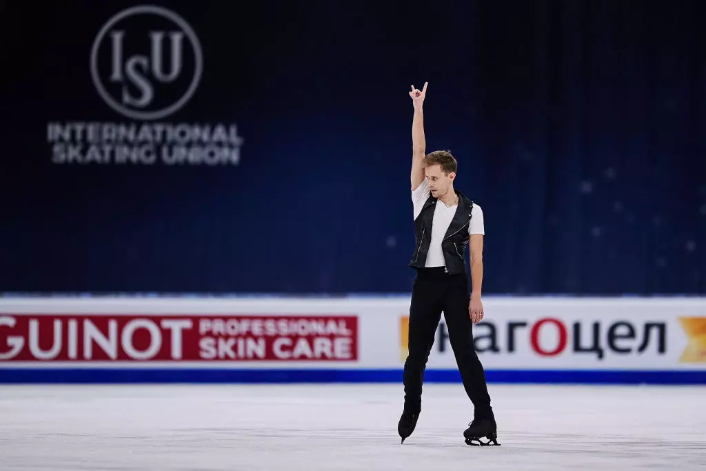 Michal Brezina (CZE) ISU World Figure Skating Championships 2021 Stockholm (SWE) @GettyImages 1309408086