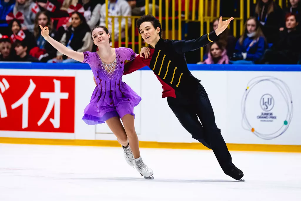 Darya Grimm and Michail Savitskiy(GER) ISU Junior Grand Prix of Figure Skating 2022 Gdansk (POL) ISU 1243826046