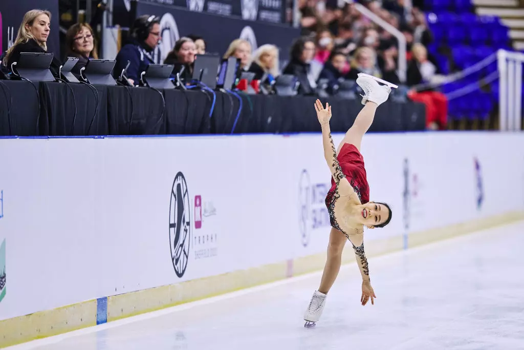 Mai Mihara ISU Grand Prix of Figure Skating   Sheffield 2022  ISU 1441151622