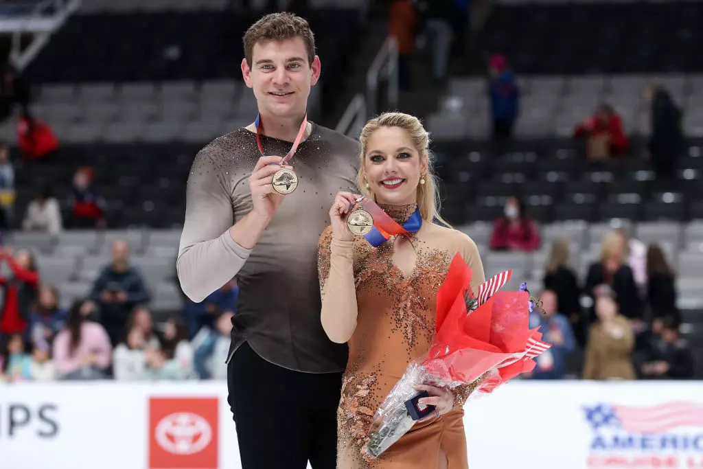 Knierim and Frazier (USA) Figure Skating Championships San Jose (USA) GettyImages 1460395700 (1)