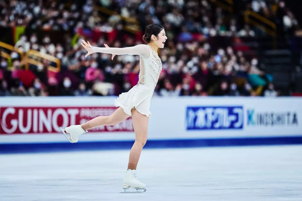 Haein Lee (KOR)  ISU World Figure Skating Championships Saitama (JPN) ISU 1475836306
