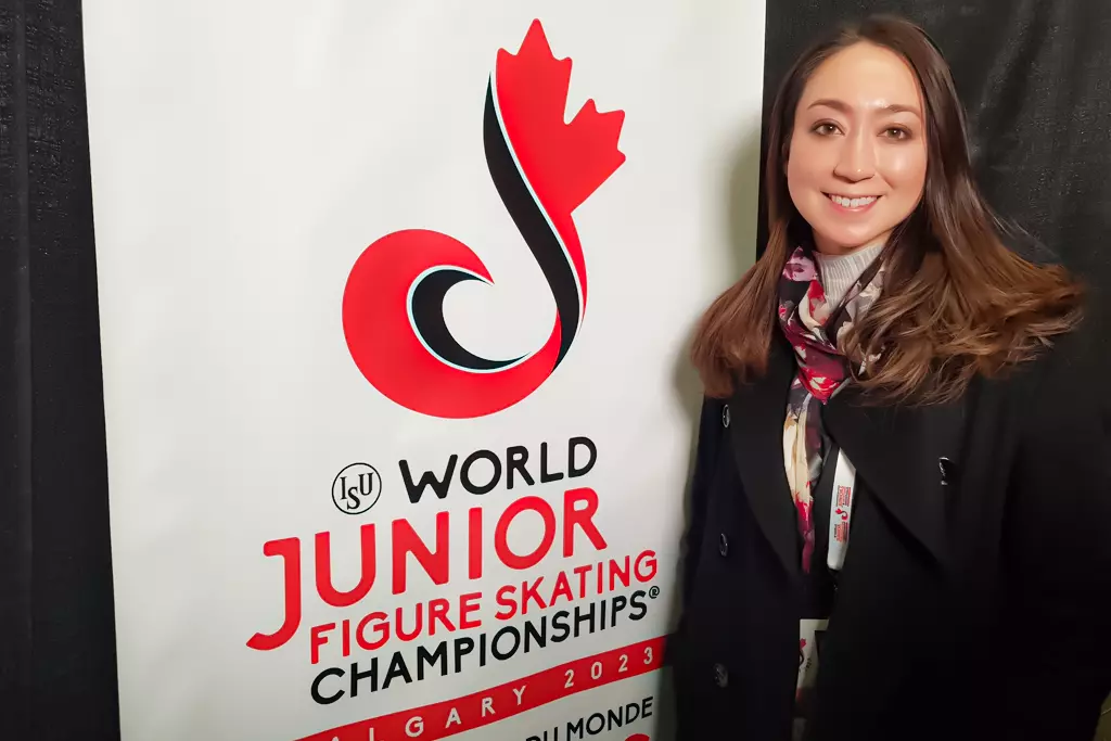 Cathy Reed World Junior Figure Skating Championships 2023 Calgary (CAN)