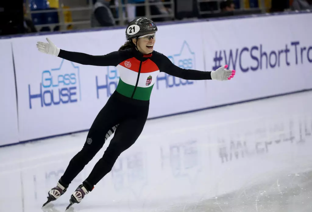 Petra Jaszapati ISU World Cup Short Track Almaty 2018 ©International Skating Union 1070363848