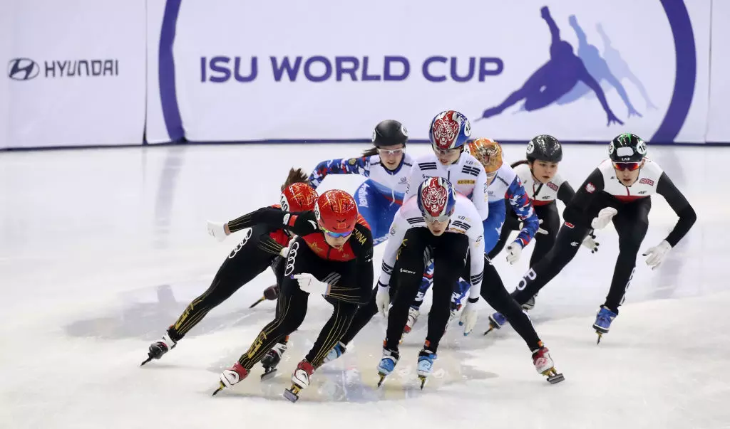 Mixed Gender Relay WCST KAZ 2018©International Skating Union (ISU)