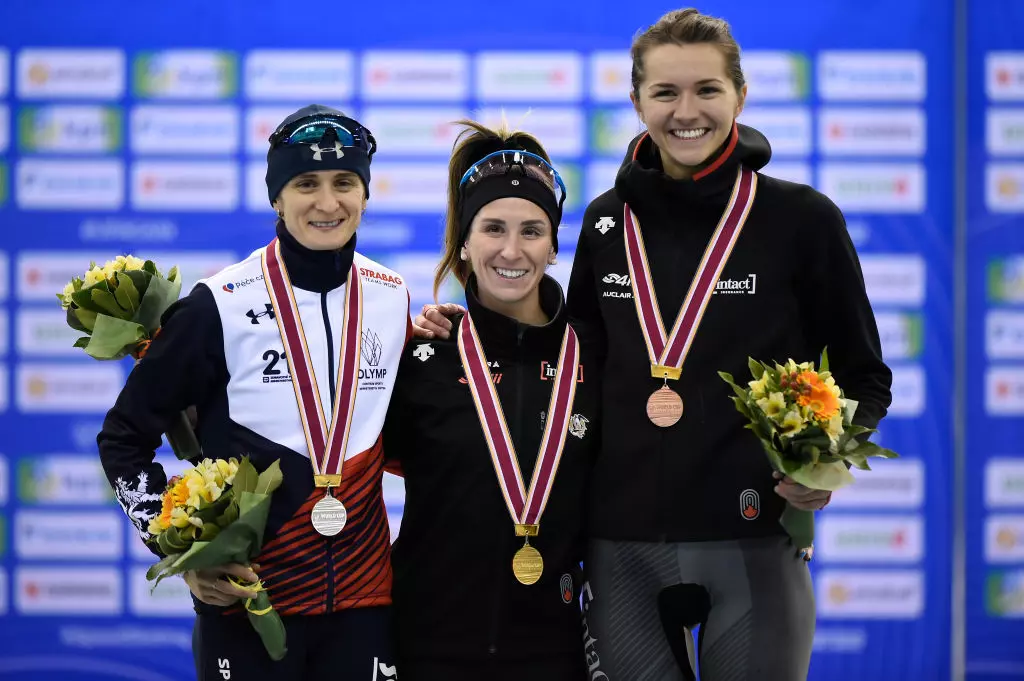 Medallists Ladies 3000m