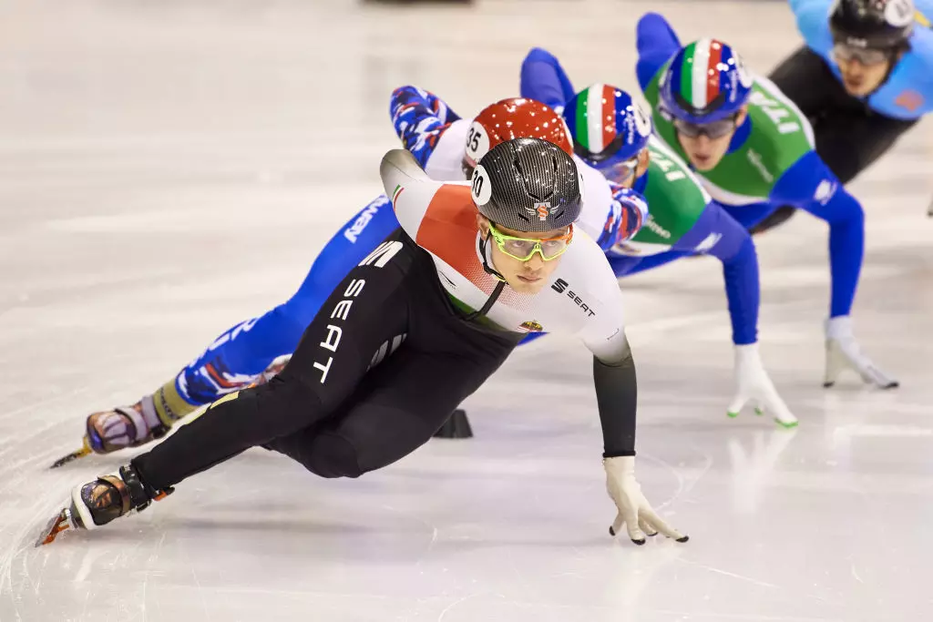 John Henry Krueger ISU European Short Track Speed Skating Championships Gdansk 2021©International Skating Union 1298072496