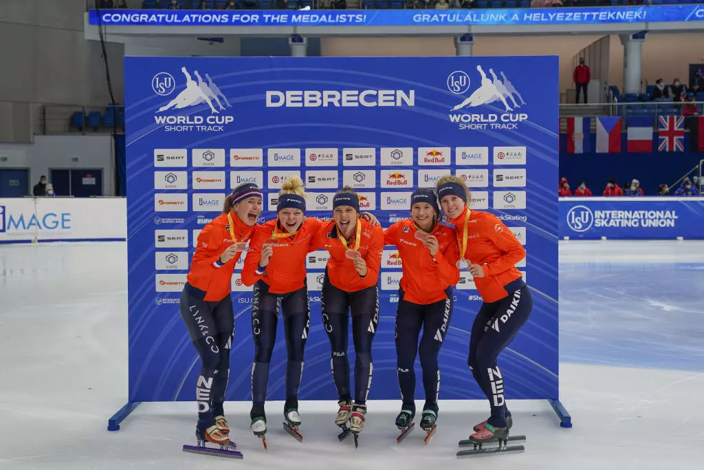 Dutch women's relay team