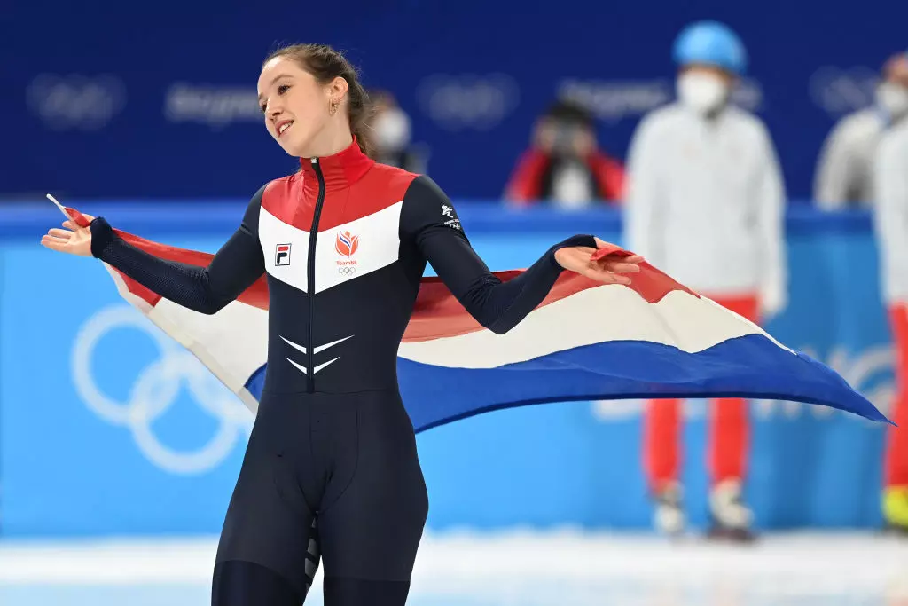 Suzanne Schulting Short Track Beijing 2022©Getty 1370899344