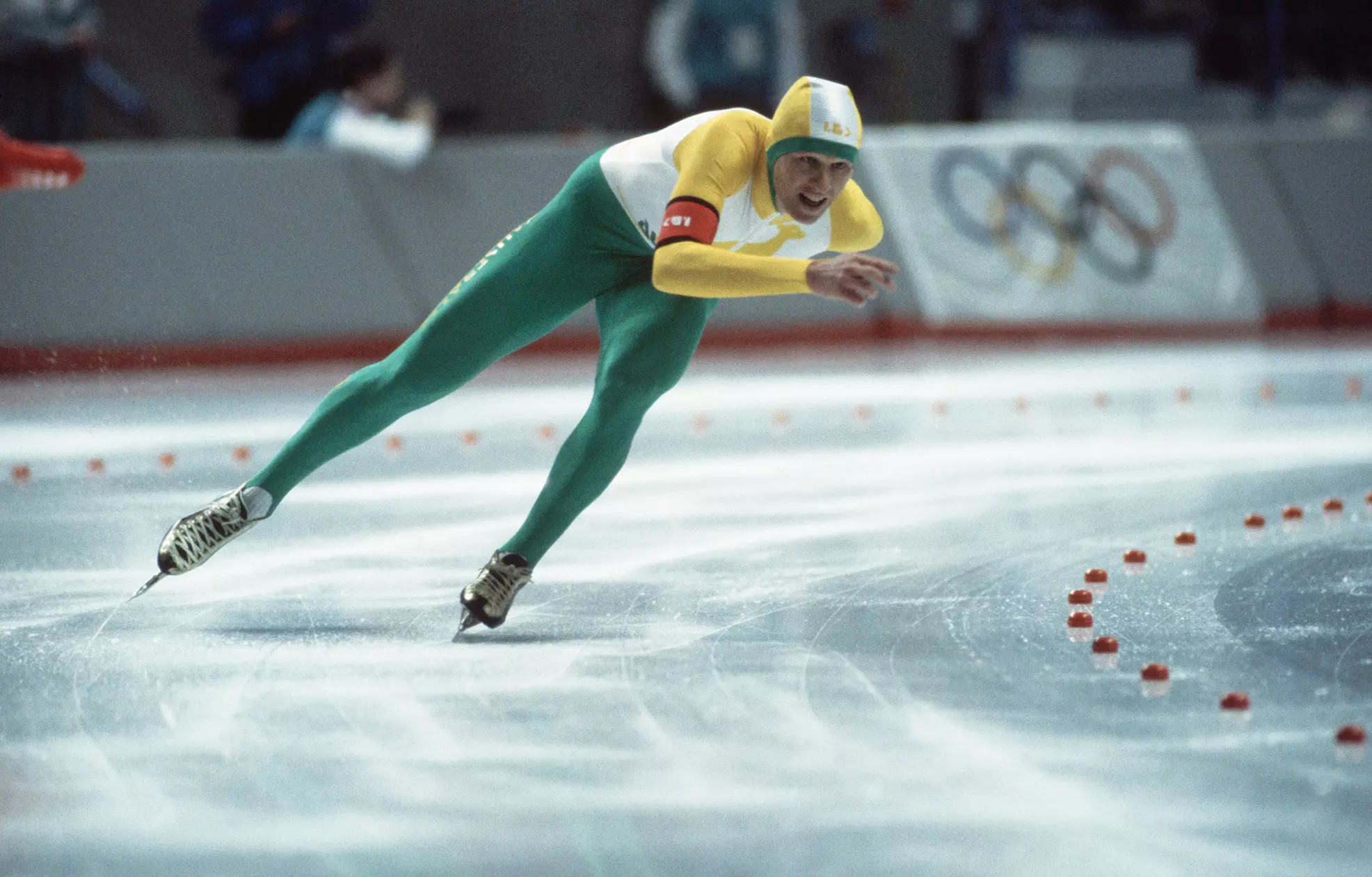 Michael RICHMOND (AUS) Calgary 1988 Olympic Winter Games, Speed skating