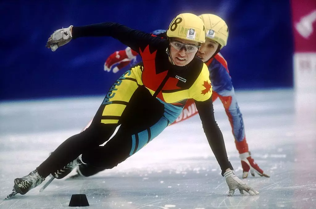 Sylvie Daigle (CAN) 1994 Lillehammer Winter Olympics GettyImages 1227186
