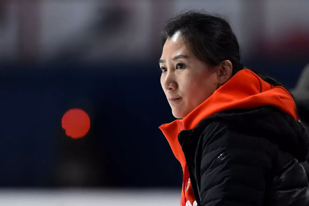 Coach Jing Zhang  World Short Track Speed Skating Championships 2018 Montreal, (CAN) GettyImages 932854010