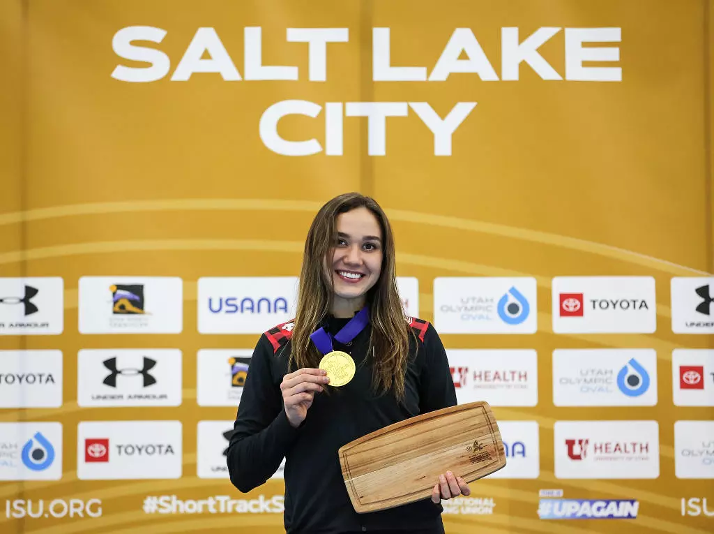 Courtney Sarault (CAN) Four Continents Salt Lake City (USA) GettyImages 1441077825