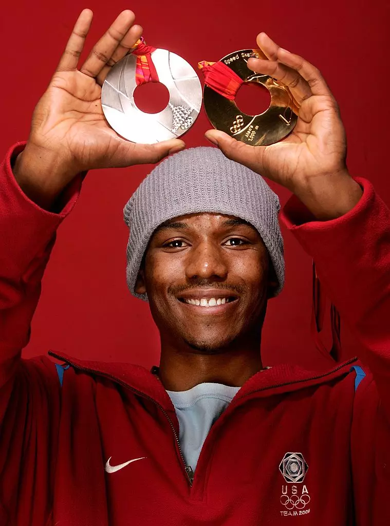 Shani Davis NBC Today Show Winter Olympic Games 2006 Getty Images 56929935