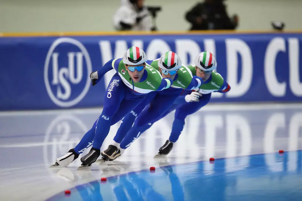 3.Men Team Pursuit Italy WCSS KAZ 2019 INternational Skating Union ISU 1187106098