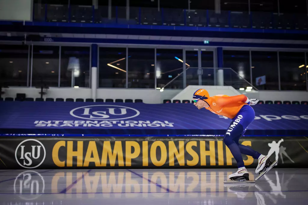 Patrick Roest ISU European Speed Skating Championships Heerenveen 2021©International Skating Union 1296862453