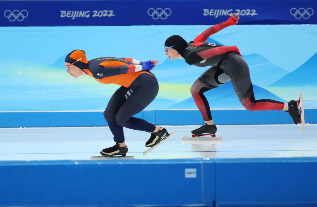 Ireen Wust Ivanie Blondin Beijing 2022 Winter Olympics Day 3©Getty Images 1369108139