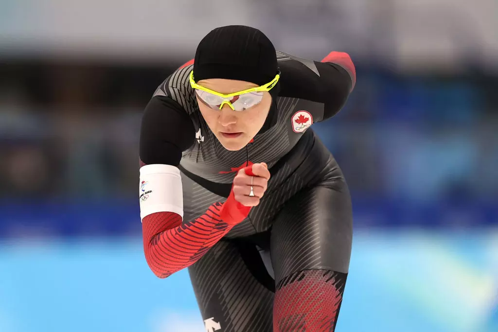 Isabelle Weidemann Beijing 2022 OWG Speed Skating Women's 3000m@GettyImages 1368746313