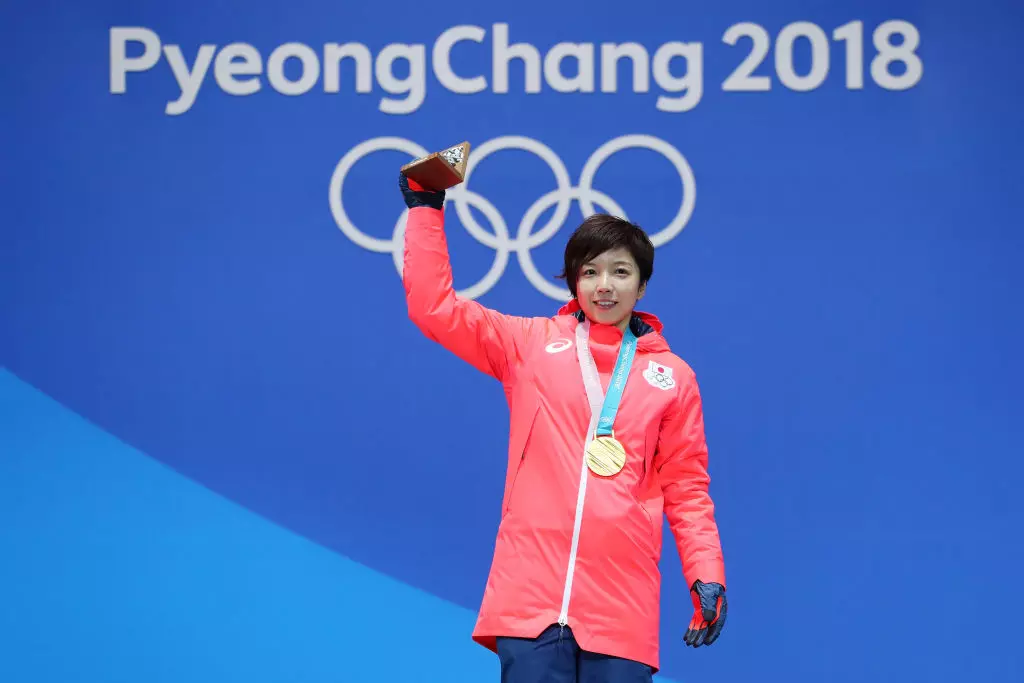 Gold medalist Nao Kodaira (JPN)  PyeongChang 2018 Winter Olympic Games Pyeonchong (JPN) @GettyImages 921201976