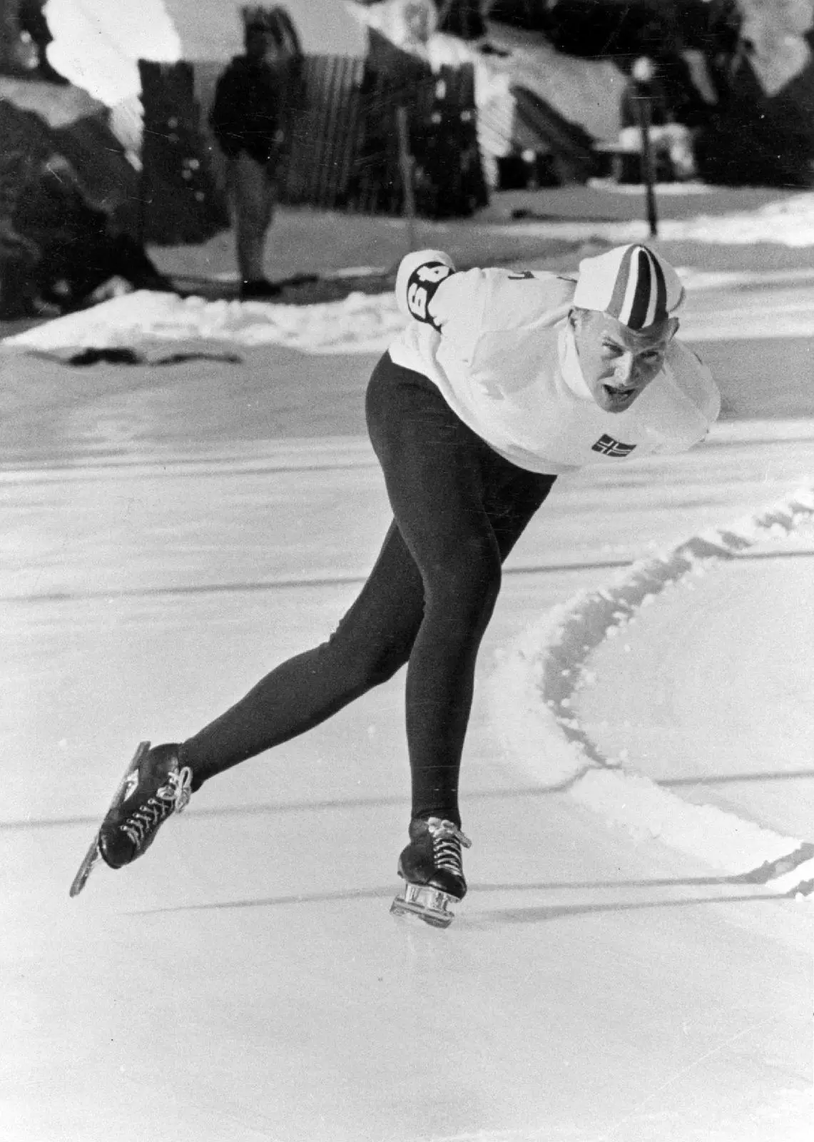 Knut JOHANNESEN (NOR) 1960 Squaw Valley Olympic Winter Games Speed skating USA