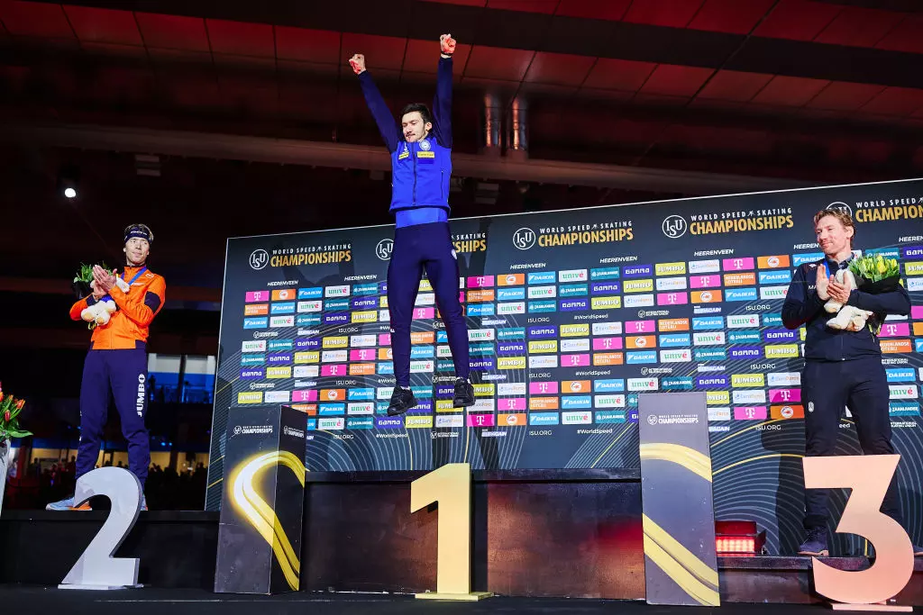 Heerenveen SS Worlds Davide Ghiotto ITA 10000m 3
