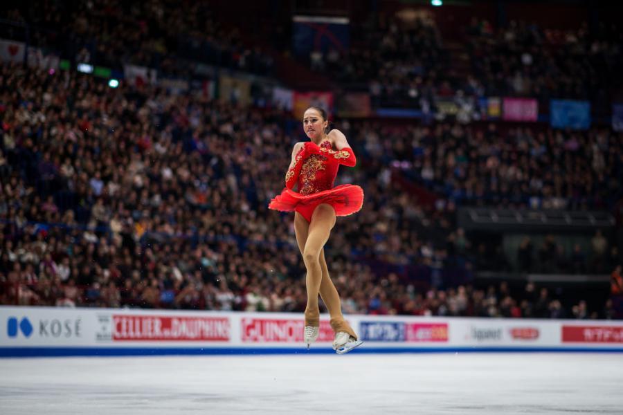Alina Zagitova (RUS) | 2018 ©International Skating Union (ISU)