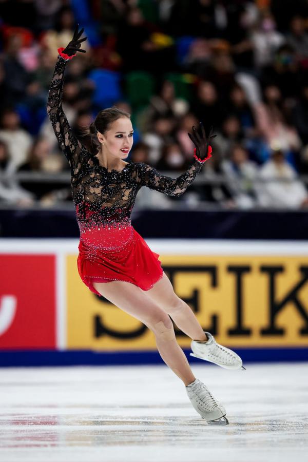 Alina Zagitova (RUS) 2018© International Skating Union (ISU)