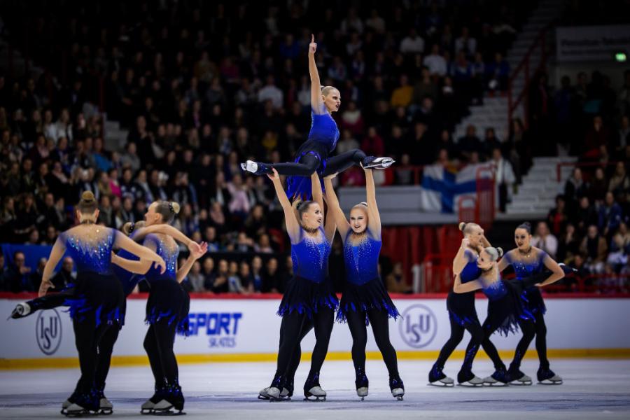Team Helsinki Rockettes (FIN) WSySC 2019©International Skating Unio (ISU) 1142449973